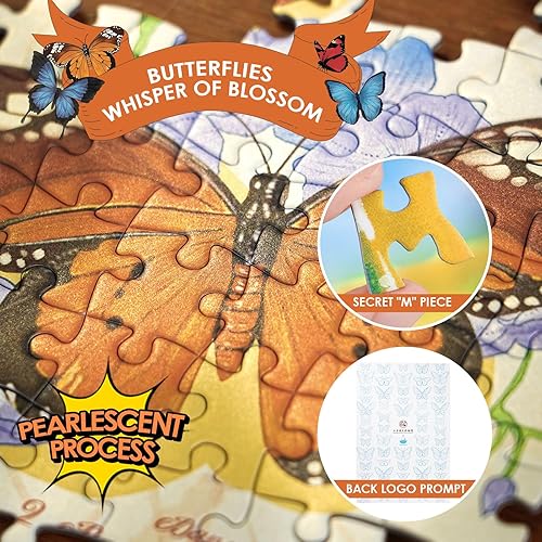 Vista 73 de MOMIBOOK Rompecabezas de 1000 piezas para adultos, rompecabezas de Civet Cat River View, imagen de pintura, rompecabezas de gato chino, desafiante