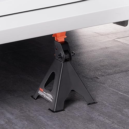 Miniatura 8 de VEVOR Bases para gato, capacidad de 3 toneladas (6,000 lbs), bases para gato de auto ajustables en altura de 10.8-16.3 pulgadas, para levantar SUV,