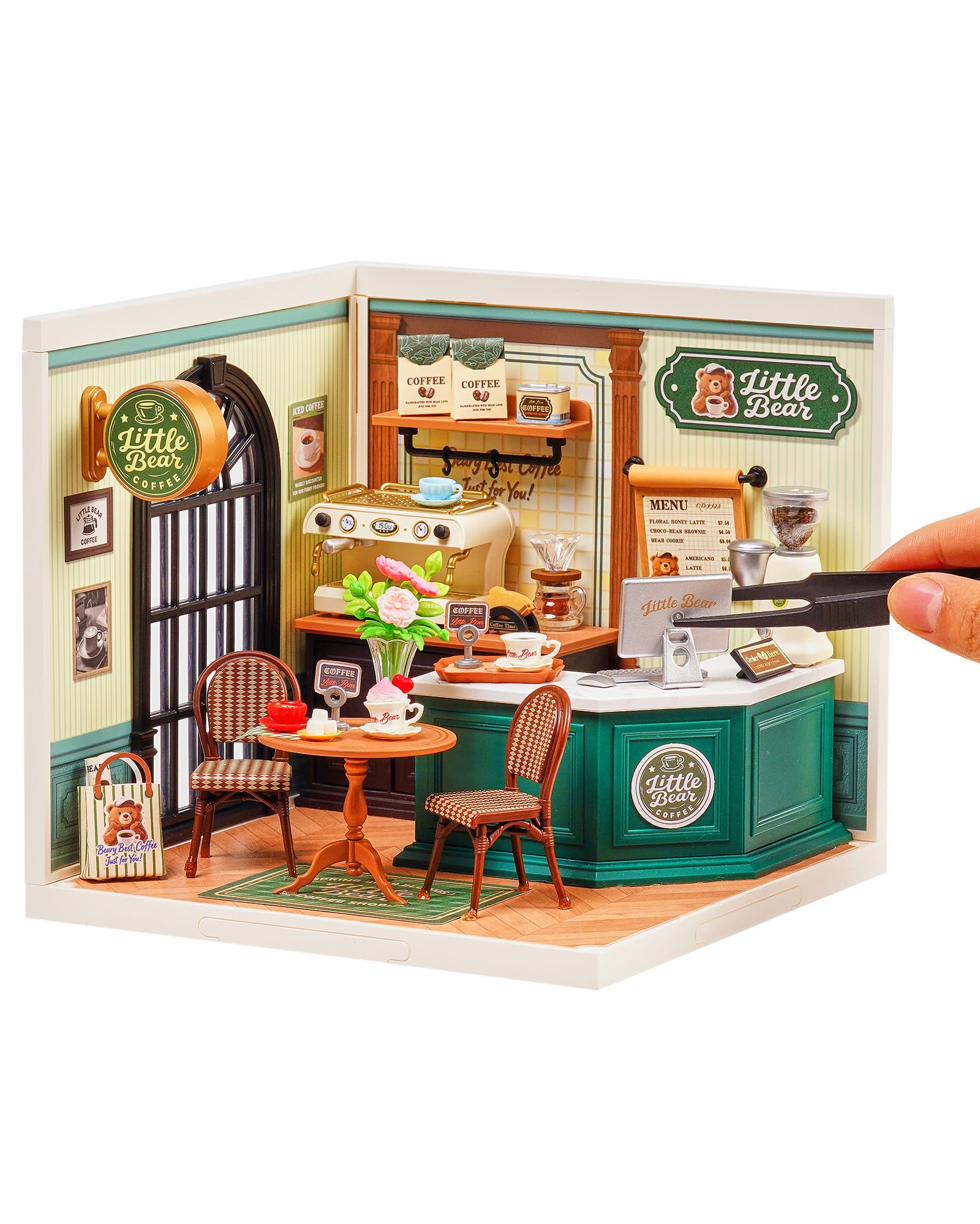Rolife Super Creator - Micro Bricks Model Building Set for Adults, Miniature Plastic Hous…