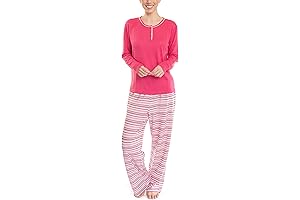 Women's Sonoma Dreamscape Longsleeve Top and Pajama Bottom Butter Knit Sleep and Lounge Set
