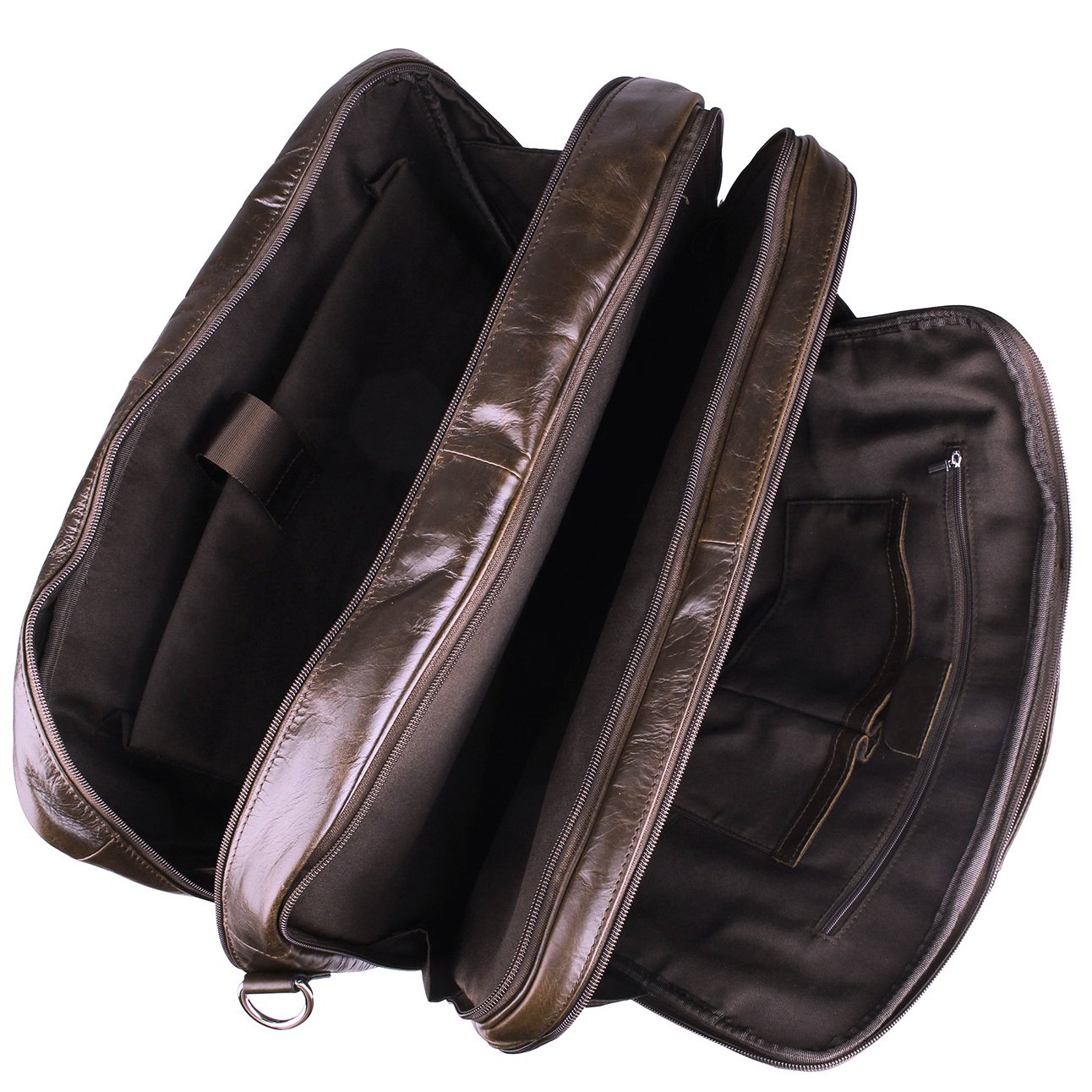 Ab Earth Vintage Leather Mens Briefcase Laptop Bag Messenger Handbag |  Desertcart Aruba