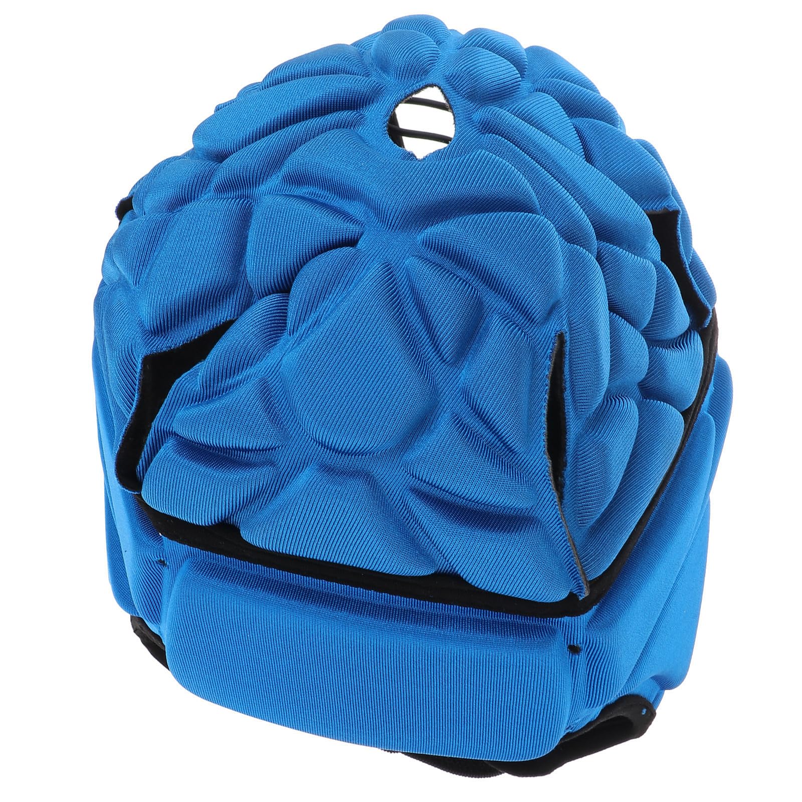 Casco protector transpirable con espuma antideslizante azul 8