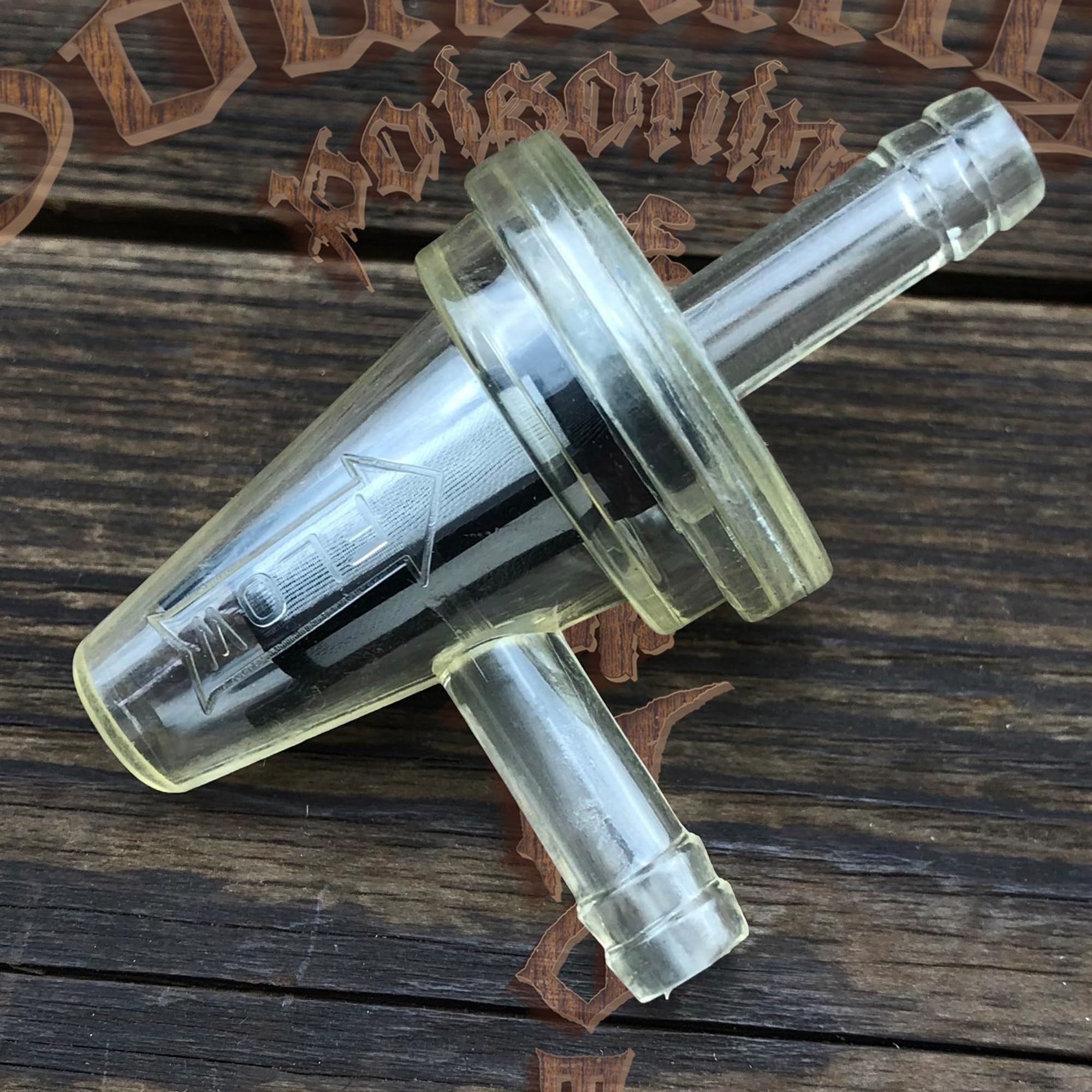 Filtro Carburante Trasparente Per Moto E Snowmobile | Angolo 90° 1/4" 6-7mm - Foto 8