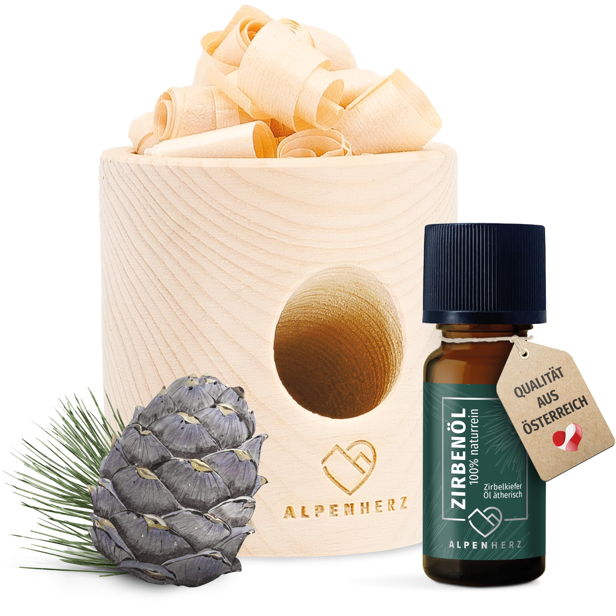 Naturseife Alltagsheld N°2 – Grün-frischer Unisex Duft, Mit Oliven- & Kokosöl, Geschenk Für Männer