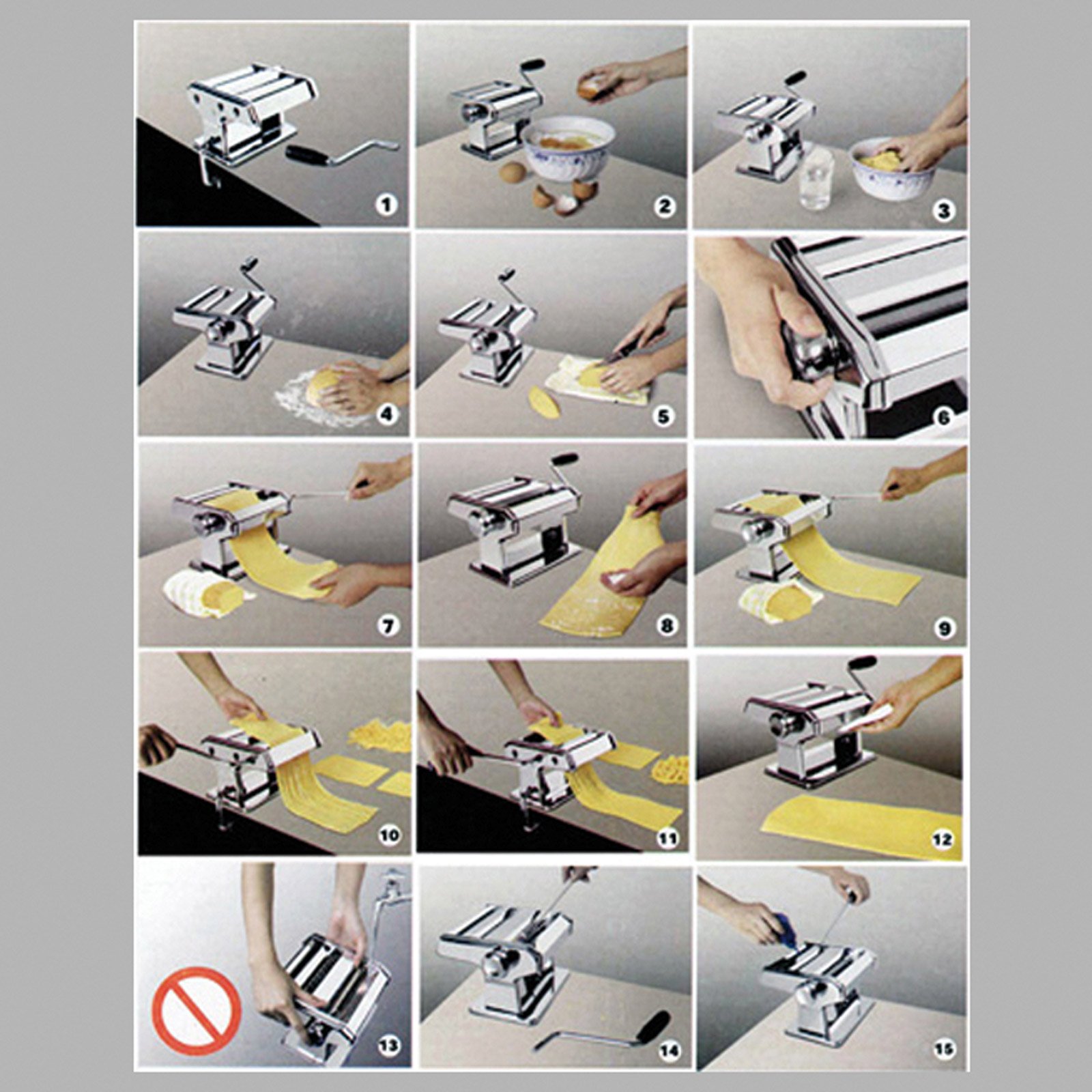 Hergestellt für Dema - Máquina para estirar pasta (3 en 1)