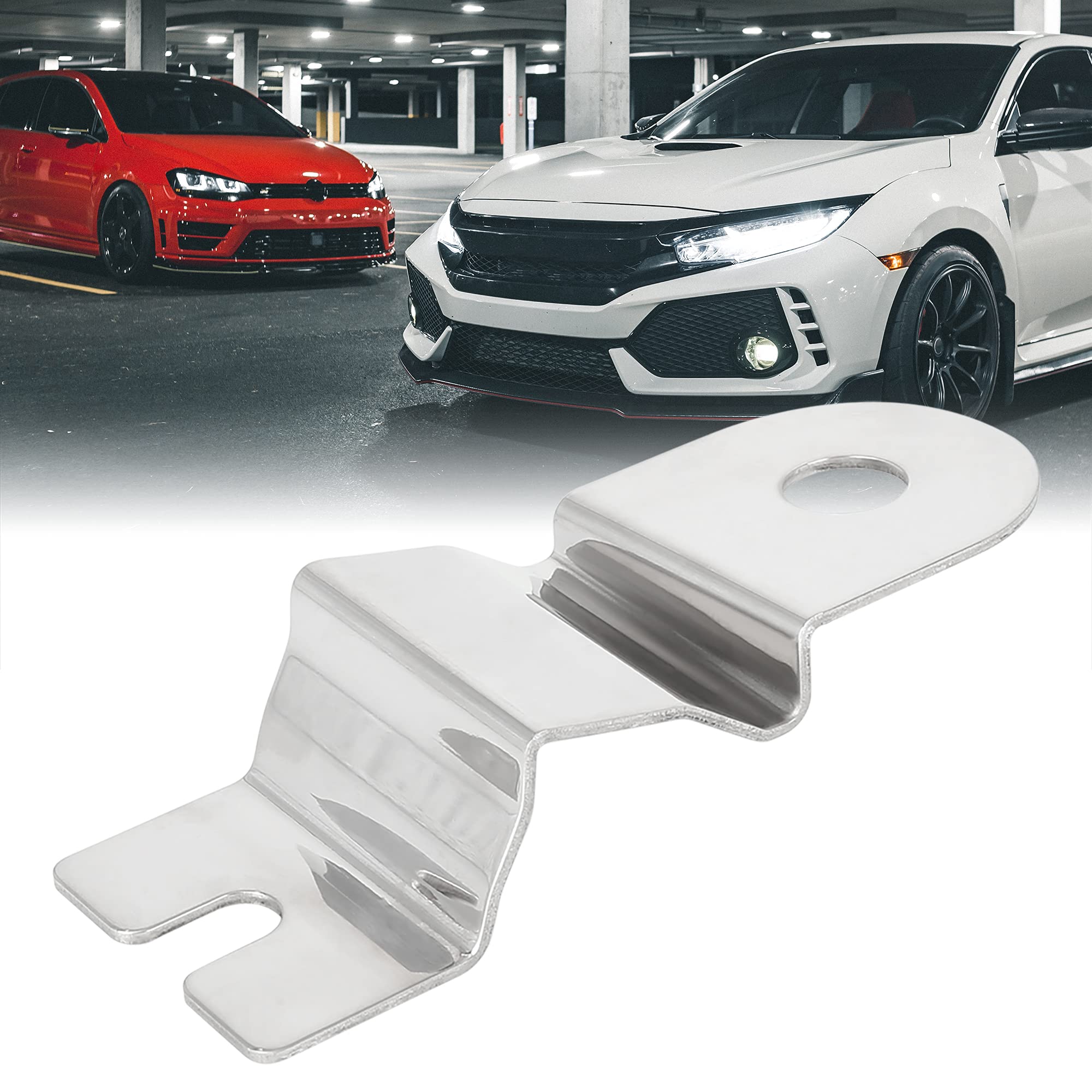 X AUTOHAUX Support De Montage D'Antenne pour Ford Ranger PX 1pc | Acier Inoxydable, Ton Argent, 16.5mm, 2mm, 13.6x5.1x3cm, Facile À Installer, Pour Montage Antenne