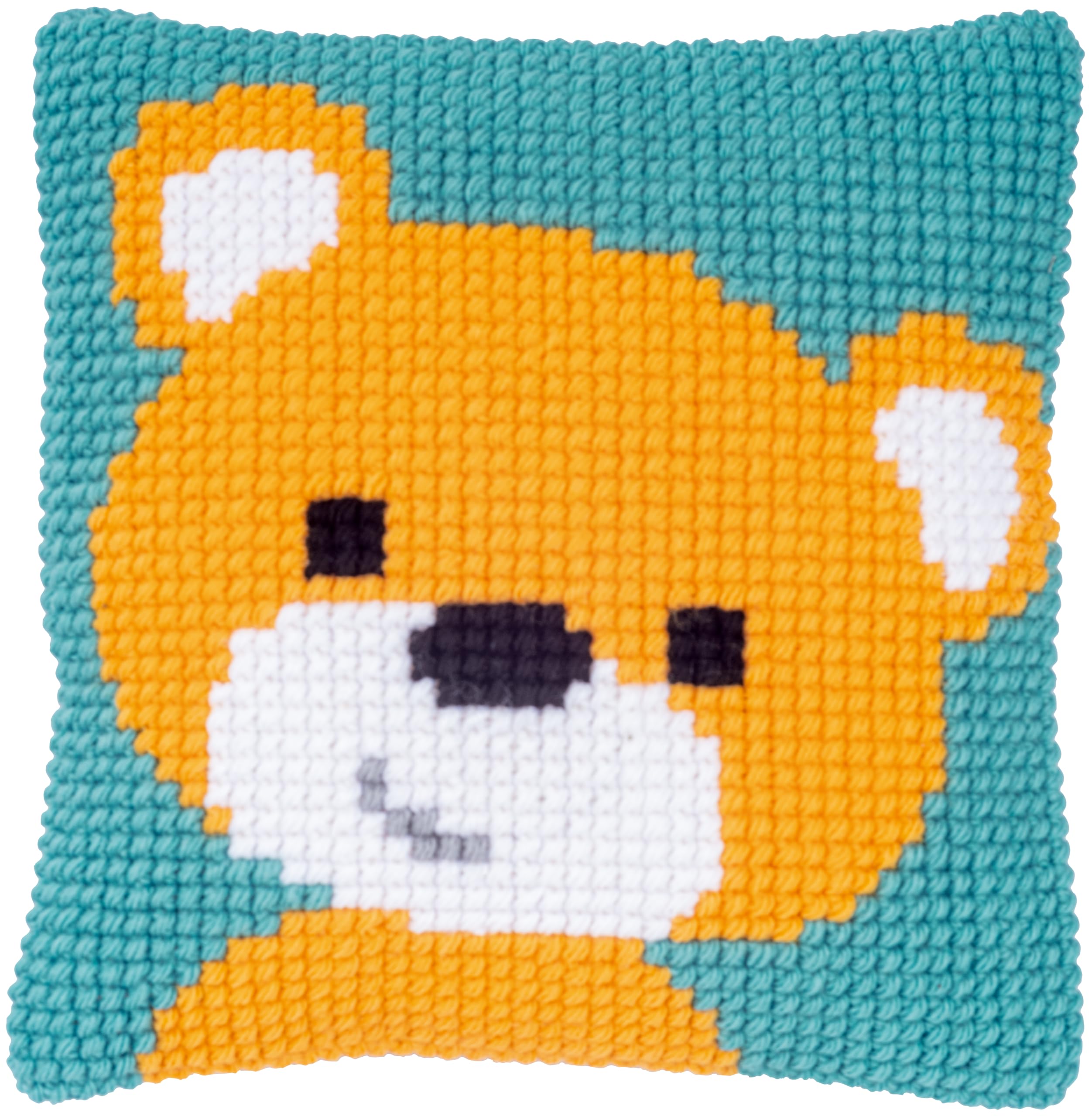 Vervaco Cross Stitch Kit, Ecru ca. 25 x 25 cm