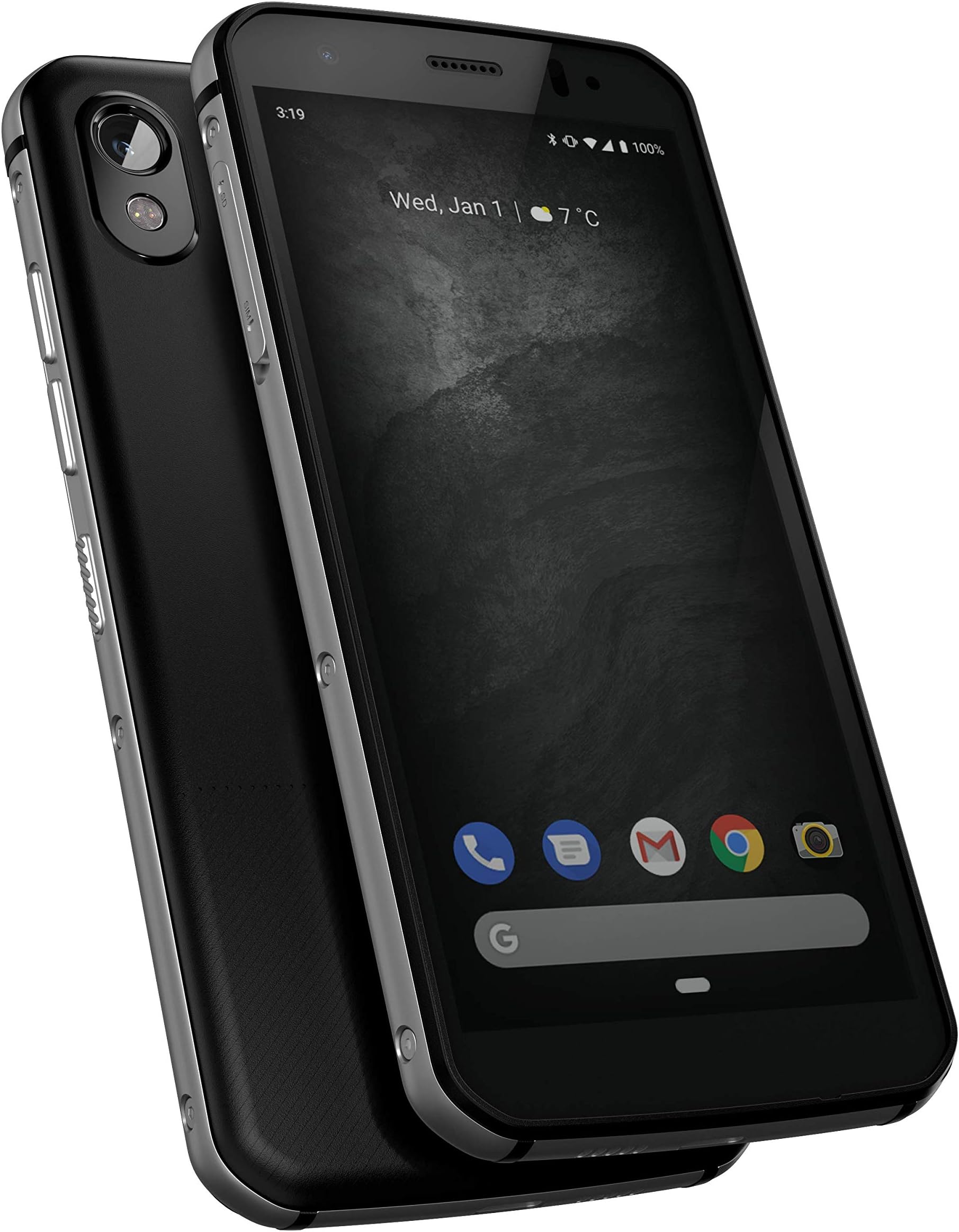 S52 Rugged Smartphone. 64GB Unlocked Dual Sim with Android 9. 2 Year Warranty. UK Variant black/silver, a_NA