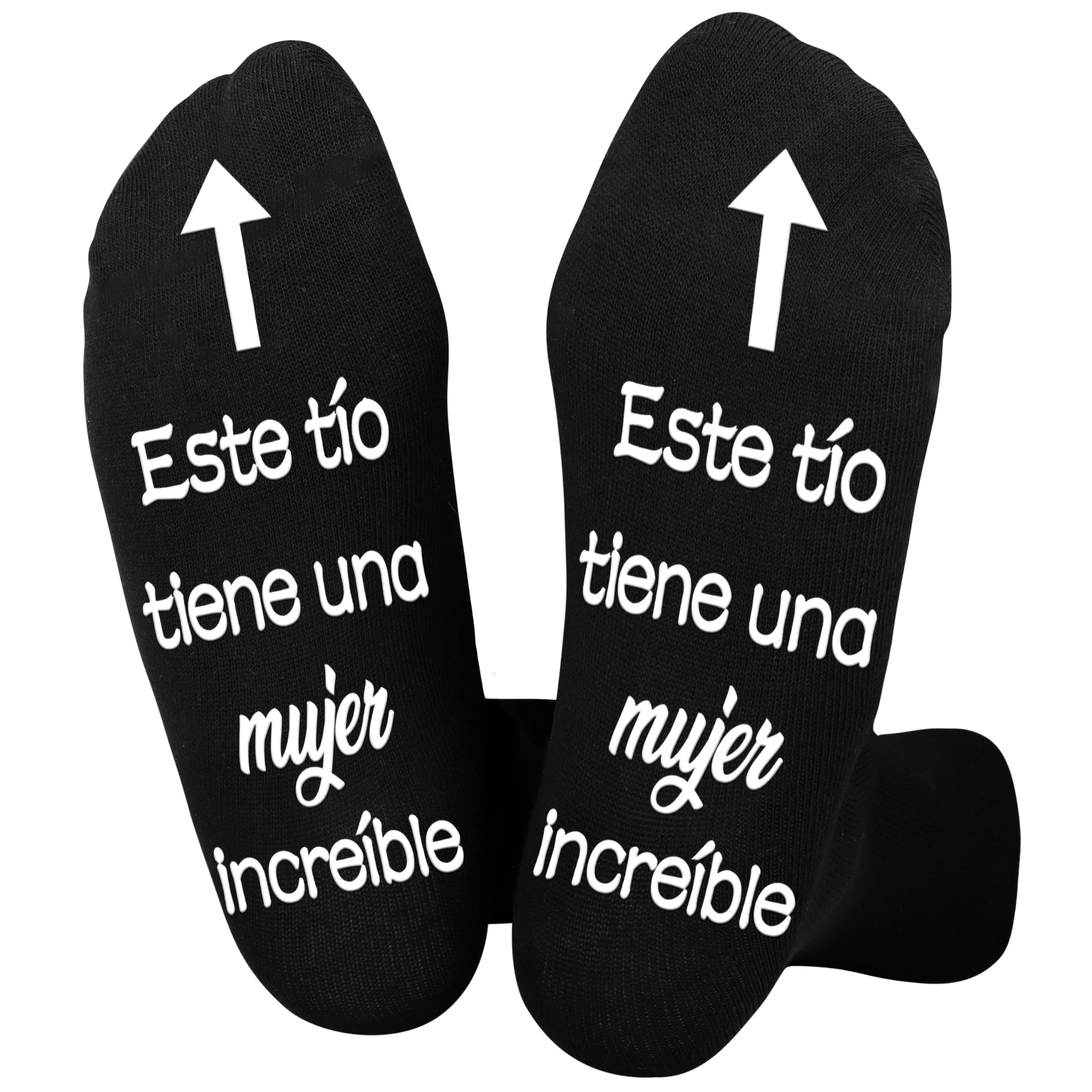 Rebundex Regalos Marido Regalos Originales para Hombre, Calcetines Hombre Divertidos Calcetines Antideslizantes Algodon 43-46, Regalo Pareja Regalos Hombres Navidad San Valentin Regalos Hombre