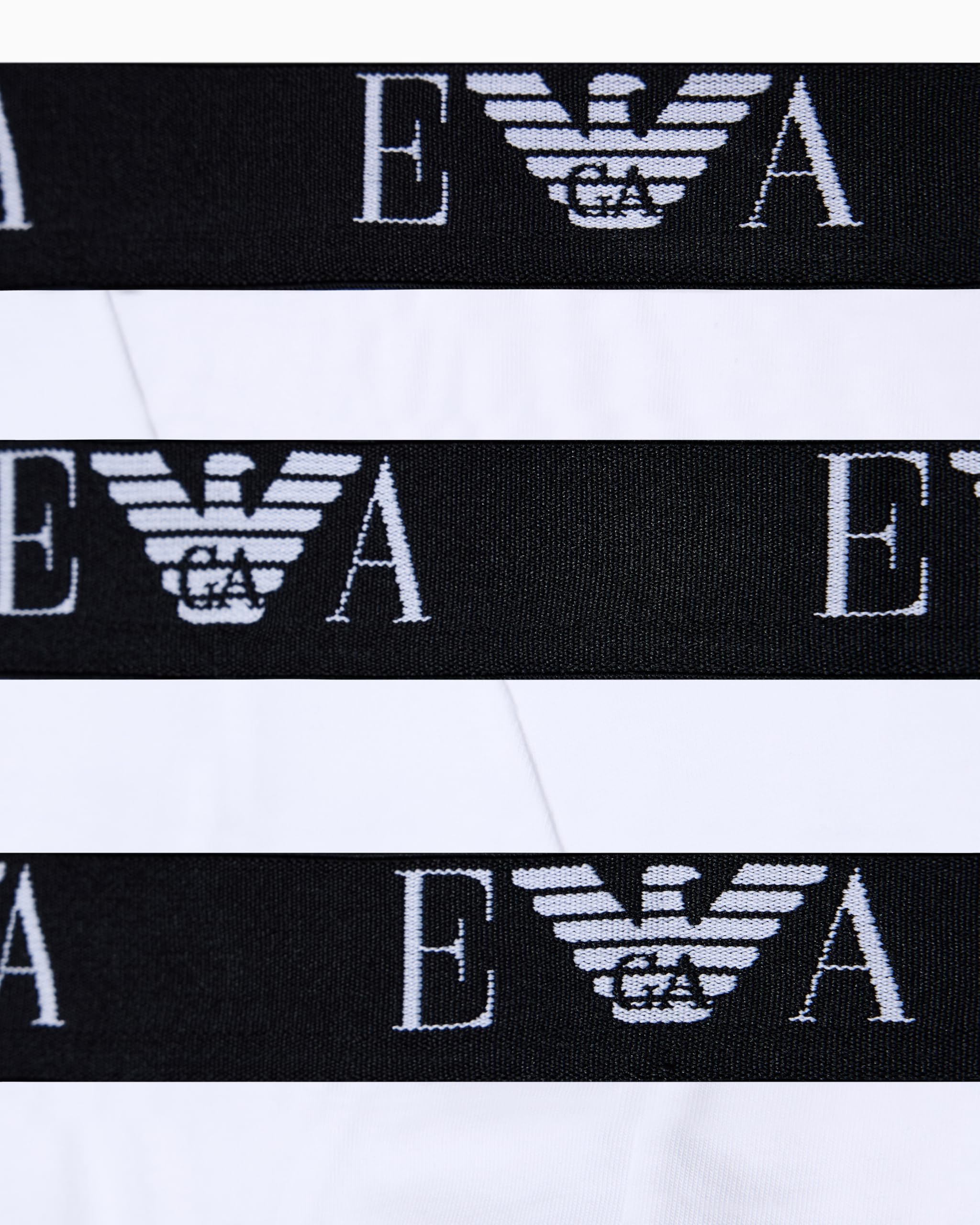 Emporio Armani Bold Monogram 3-Pack Brief Mutande da Uomo Uomo (Pacco da 3)
