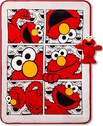 Miniatura 2 de Jay Franco & Sons New! Sesame Street - Manta con almohada de 40 x 50 pulgadas