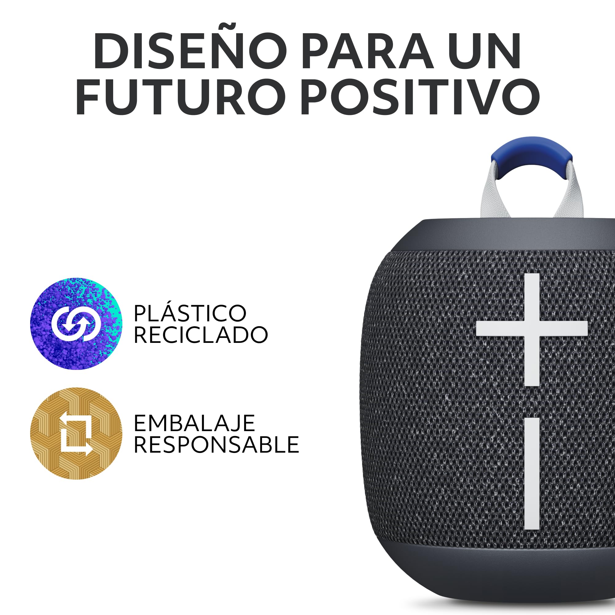 Ultimate Ears Wonderboom 4, Altavoz Bluetooth portátil Resistente al Agua con Graves potentes y Sonido de 360 Grados, Altavoz Flotante a Prueba de Polvo con Radio de acción de 40m - Negro — view 6