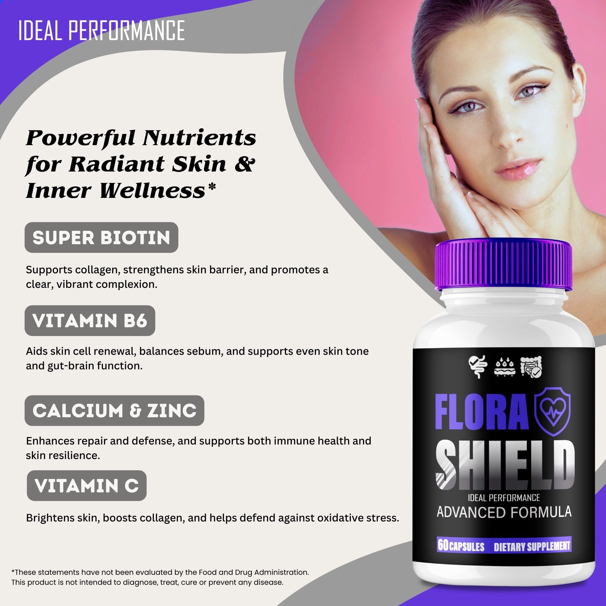 Amazon.com: Flora Shield Capsules, Premium FloraShield Gut Health
