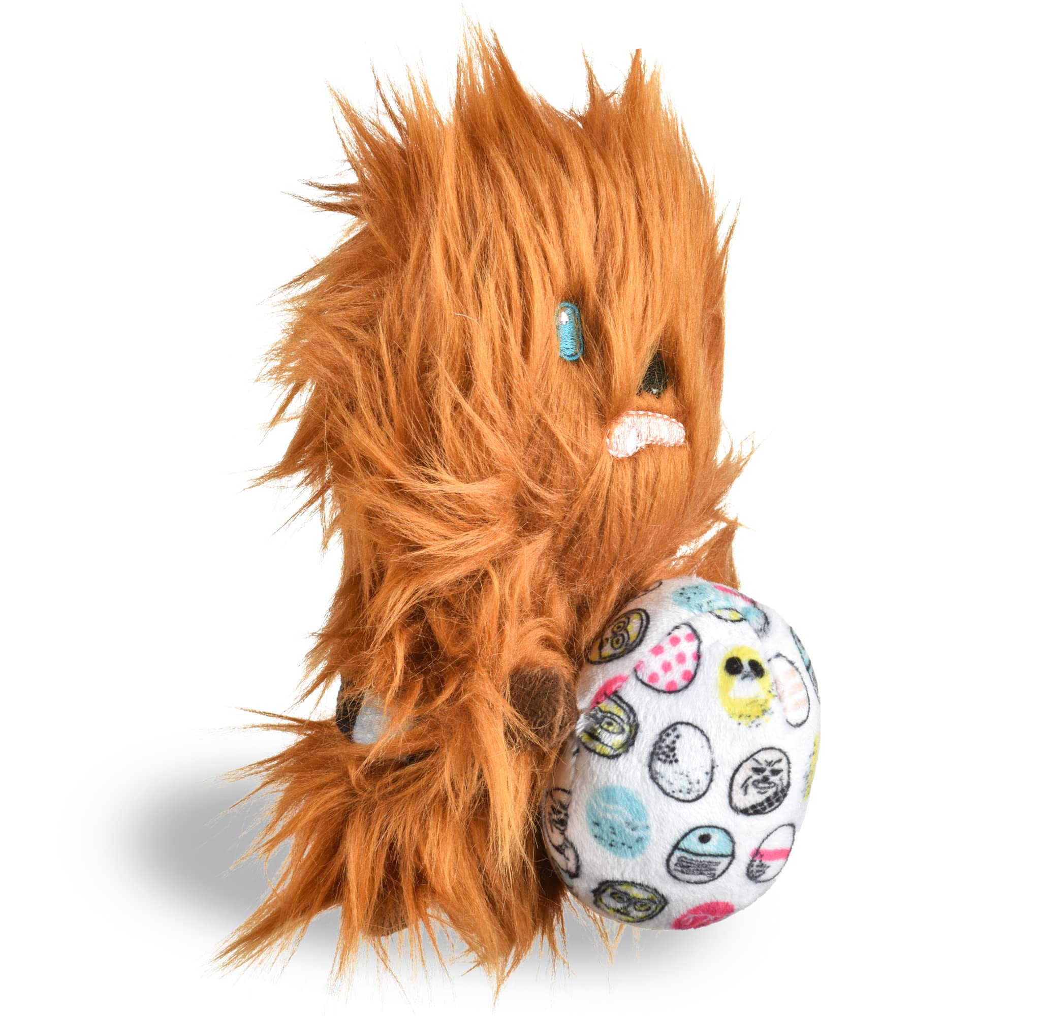 Star Wars: Chewbacca Ostern 9" Plüsch Quietscher Hundespielzeug - Unisex, Cartoon, Indoor, Medium Rassengrößen, Lizenziert