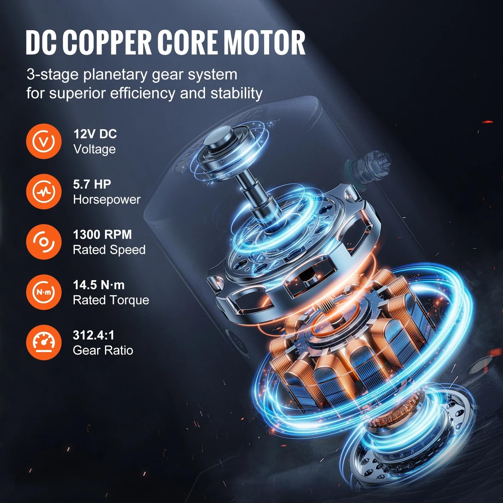 Torno Eléctrico Del Cable De Acero Camión Coche 18000lbs Con Control Remoto Inalámbrico La Cuerda Alambre Los 85ft Herramienta Elevadora Eléctrica