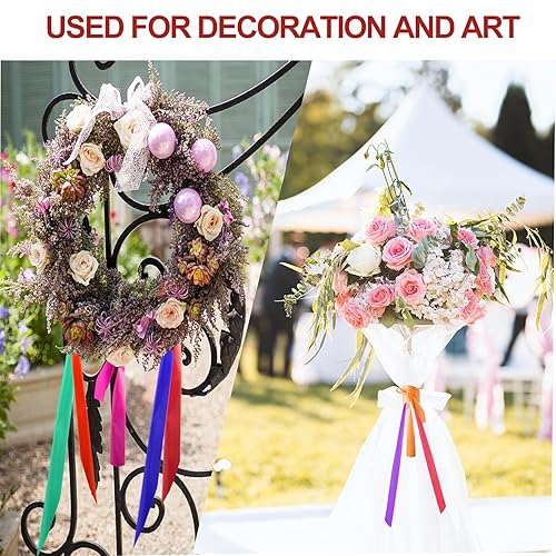 Miniatura 7 de GEYYANG - Cinta de señalización naranja fluorescente, paquete de 6, no adhesiva, 1.18 pulgadas, 98 pies, 3.35 mil de grosor, cinta de marcado para