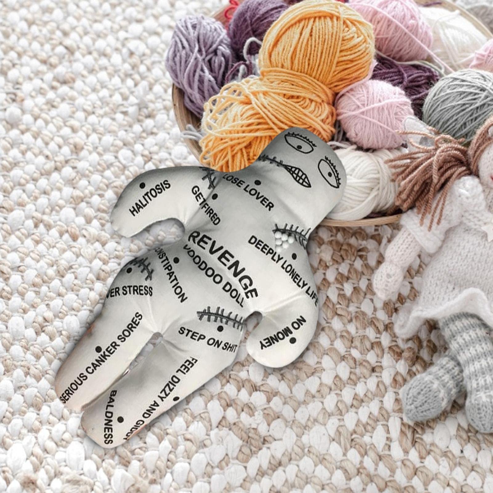 Amazon.co.jp: パーソナライズされた復讐のブードゥー人形、楽しい欲求