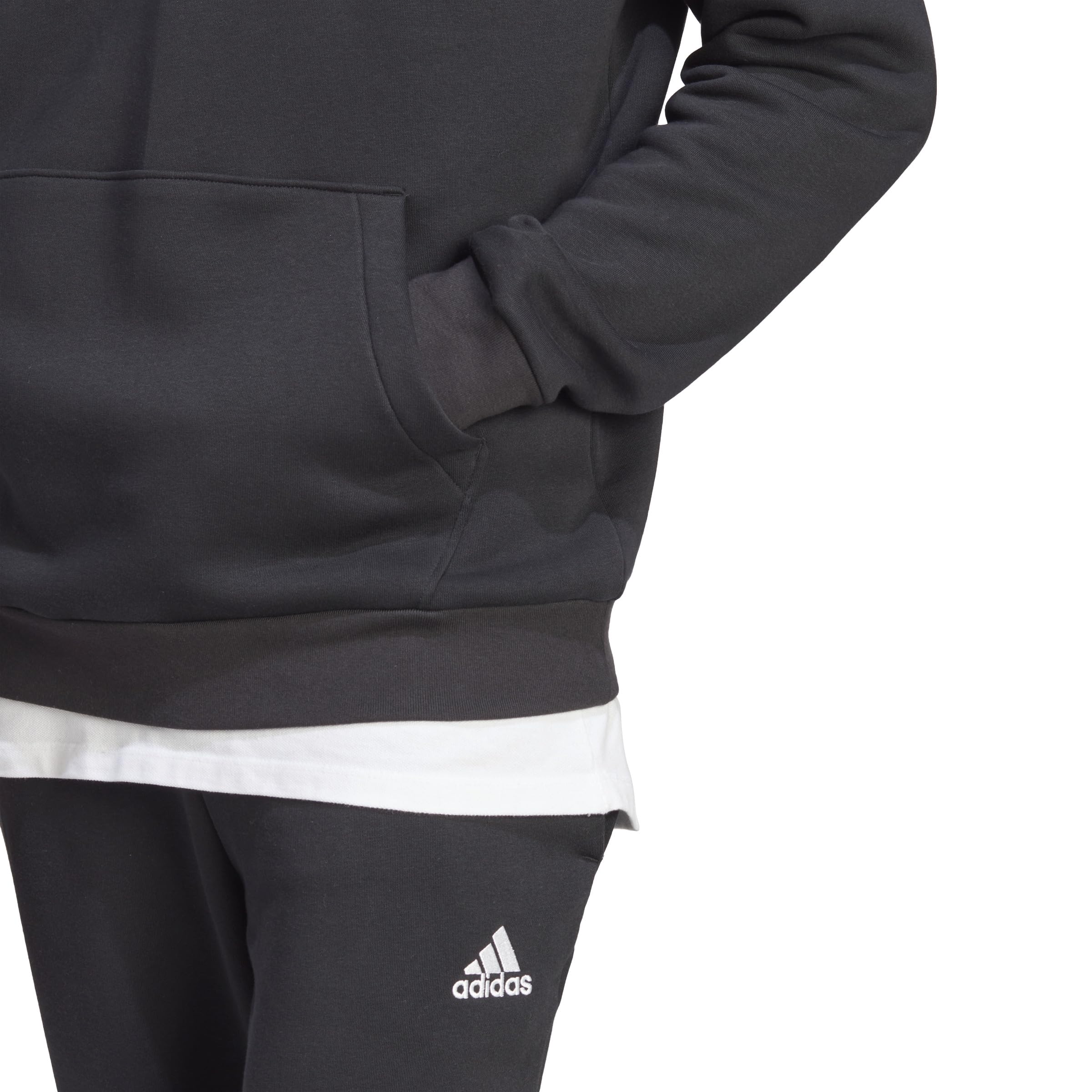 Adidas Essentials Fleece Big Logo Hoodie Sweatshirt Hombre