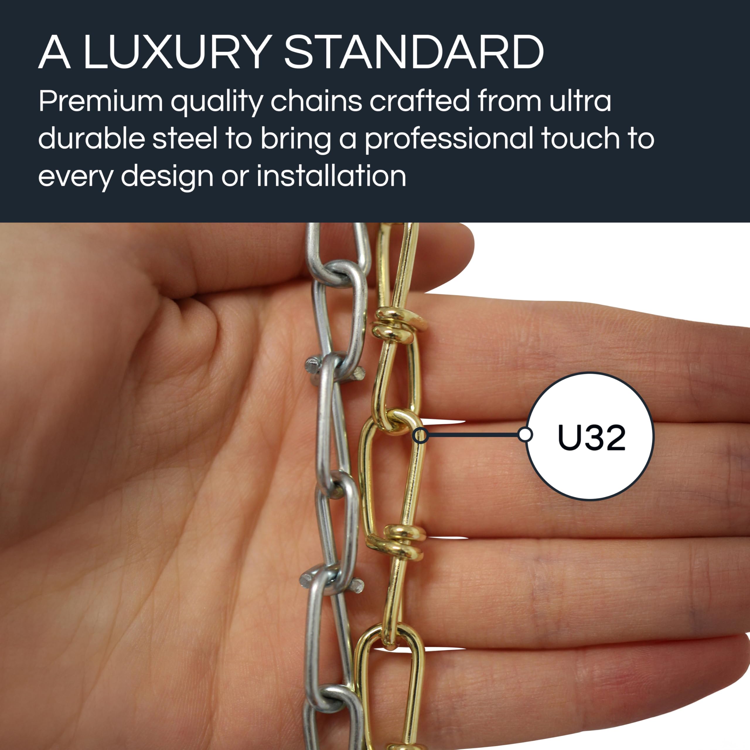 Amazon.co.jp: RCHハードウェア装飾ソリッドスチールダブルループ器具