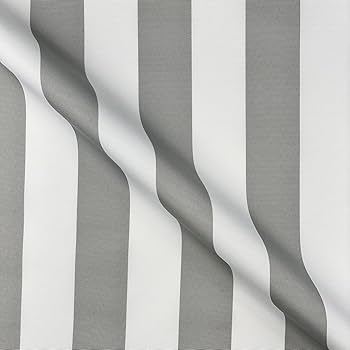 Waterproof Canvas Fabric 7Oz Heavy Duty Thick Outdoor Cover Material 150cm Wide (Grey, Per 5 Metres