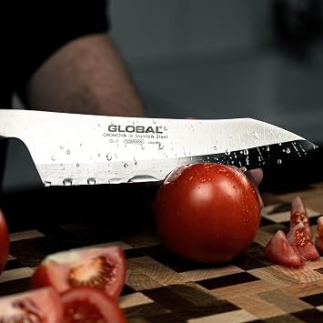 Global G-7-7 inch, 18cm Oriental Knife 7 Deba, 7, Stainless Steel
