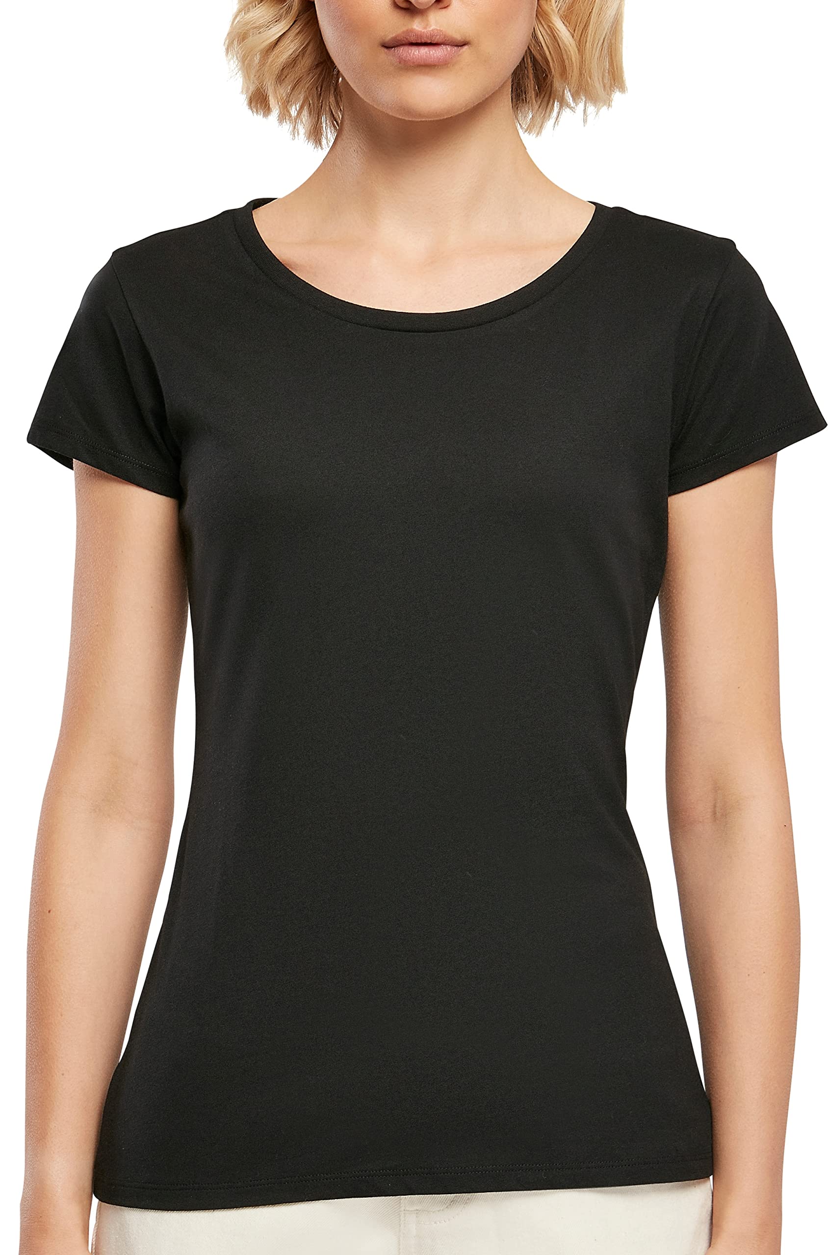 Build Your Brand Womens Bb012 T-Shirt, Black, M UK