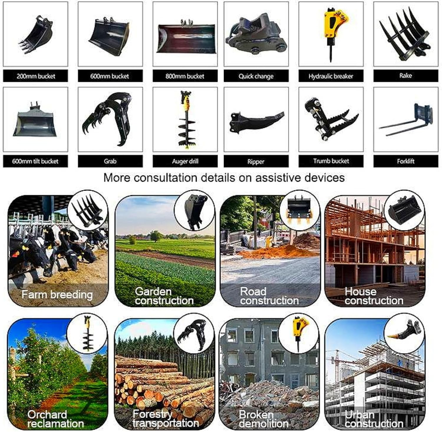 1.2 Ton Mini Excavator, Hydraulic Crawler Excavator with High-Efficiency System, Compact Digger for Swimming Pools & Retaining Walls