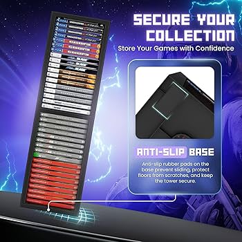 Amazon.com: TNP Universal Video Game Storage Tower for PS5