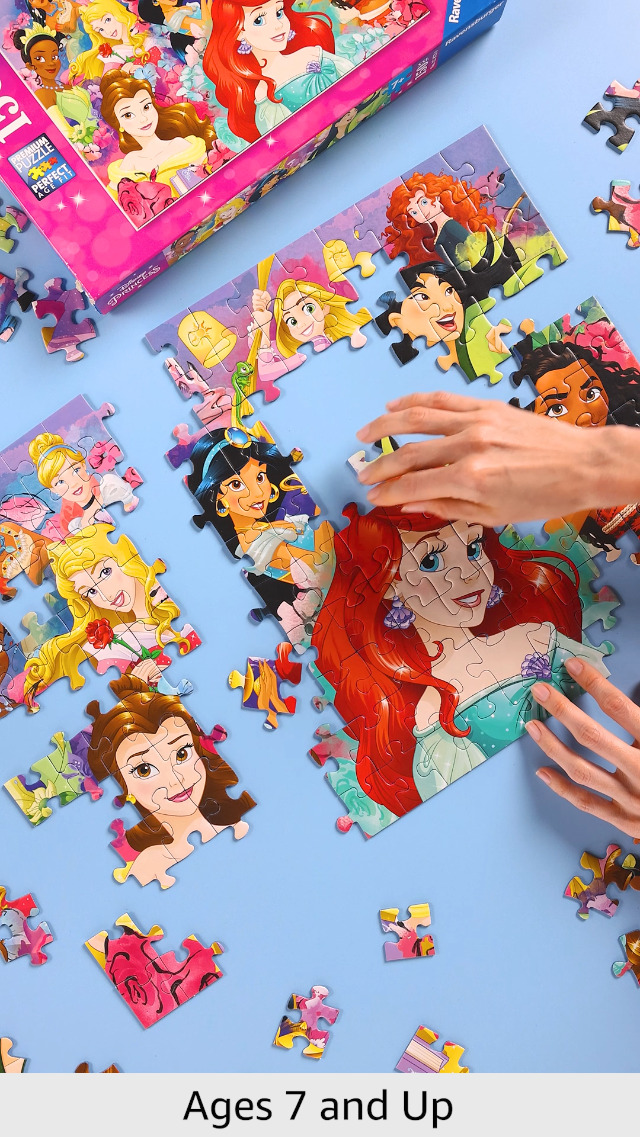 Amazon.com: Ravensburger Disney Princess 150 Piece XXL Jigsaw