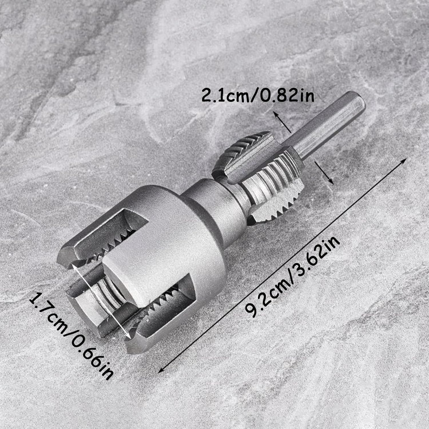 Outil De Filetage Pour Tuyaux 1/2 Et 3/4 Pouce – Pour Perceuse, Plomberie, Réutilisable, Longueur 37 Cm. - 9