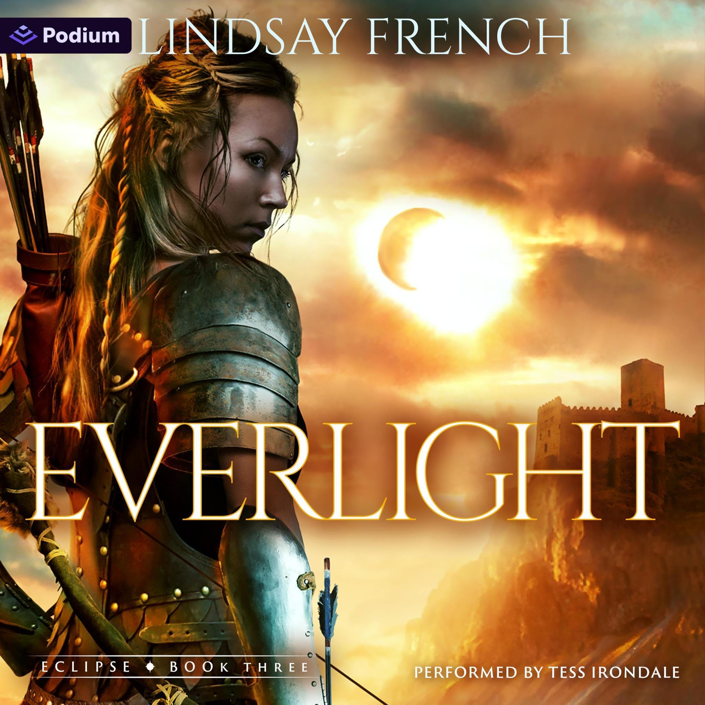 Cover art for Everlight: A Sci-Fi Romantasy
