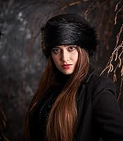 Vista 4 de Sombrero de piel sintética de zorro Futrzane para mujer