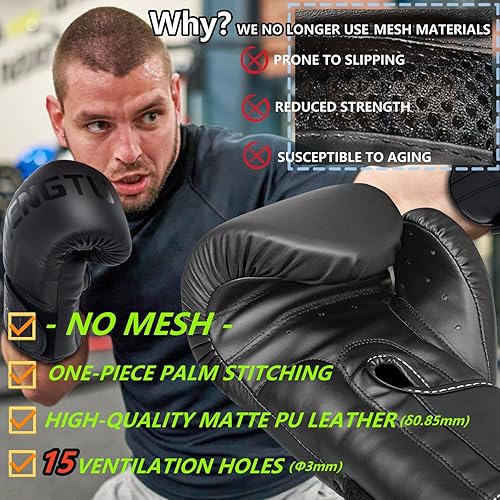 Miniatura 2 de Guantes de boxeo para hombres y mujeres, guantes de kickboxing, guantes de entrenamiento de boxeo, guantes de combate de entrenamiento de boxeo,