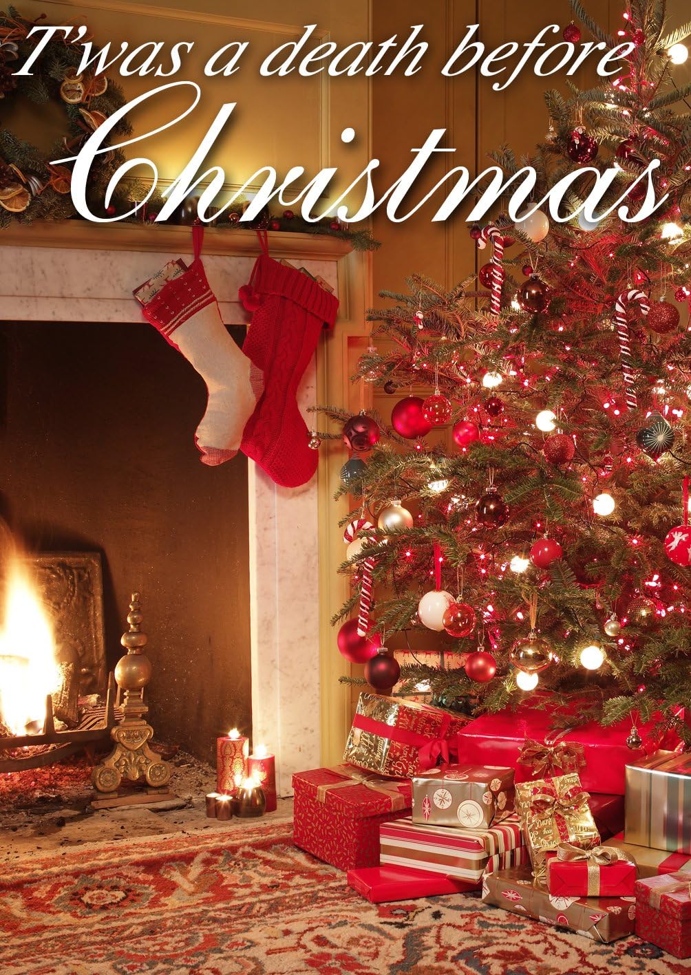 Crime Time T'was a Death Before Christmas - Murder Mystery Game for 10 Players