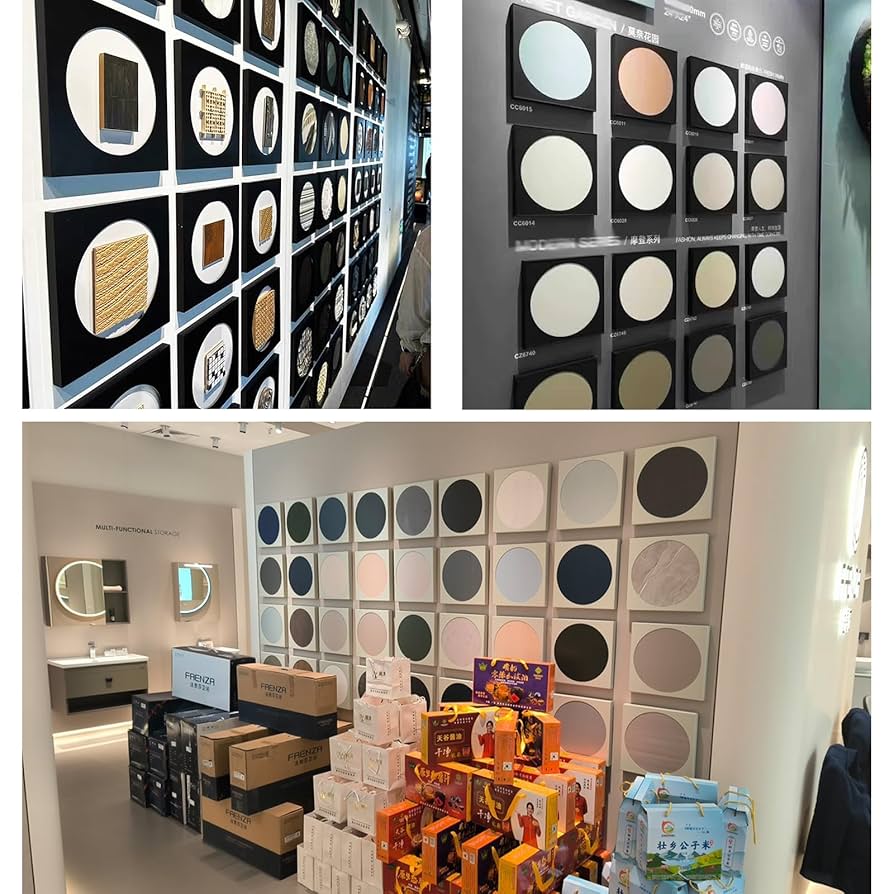 Amazon.co.jp: 床タイル展示台 建築材料サンプルディスプレイ