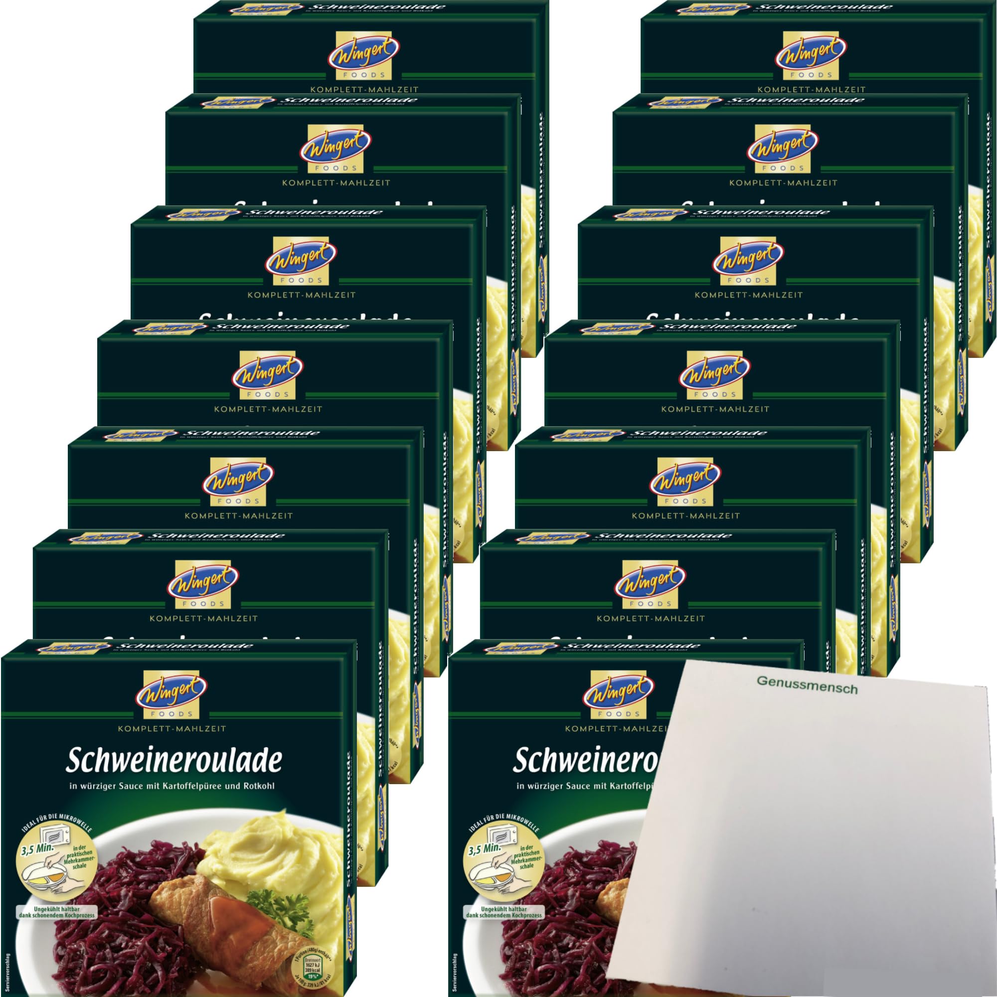 usy Bundle für Wingert Schweineroulade VPE (14x480g Packung) + usy Block
