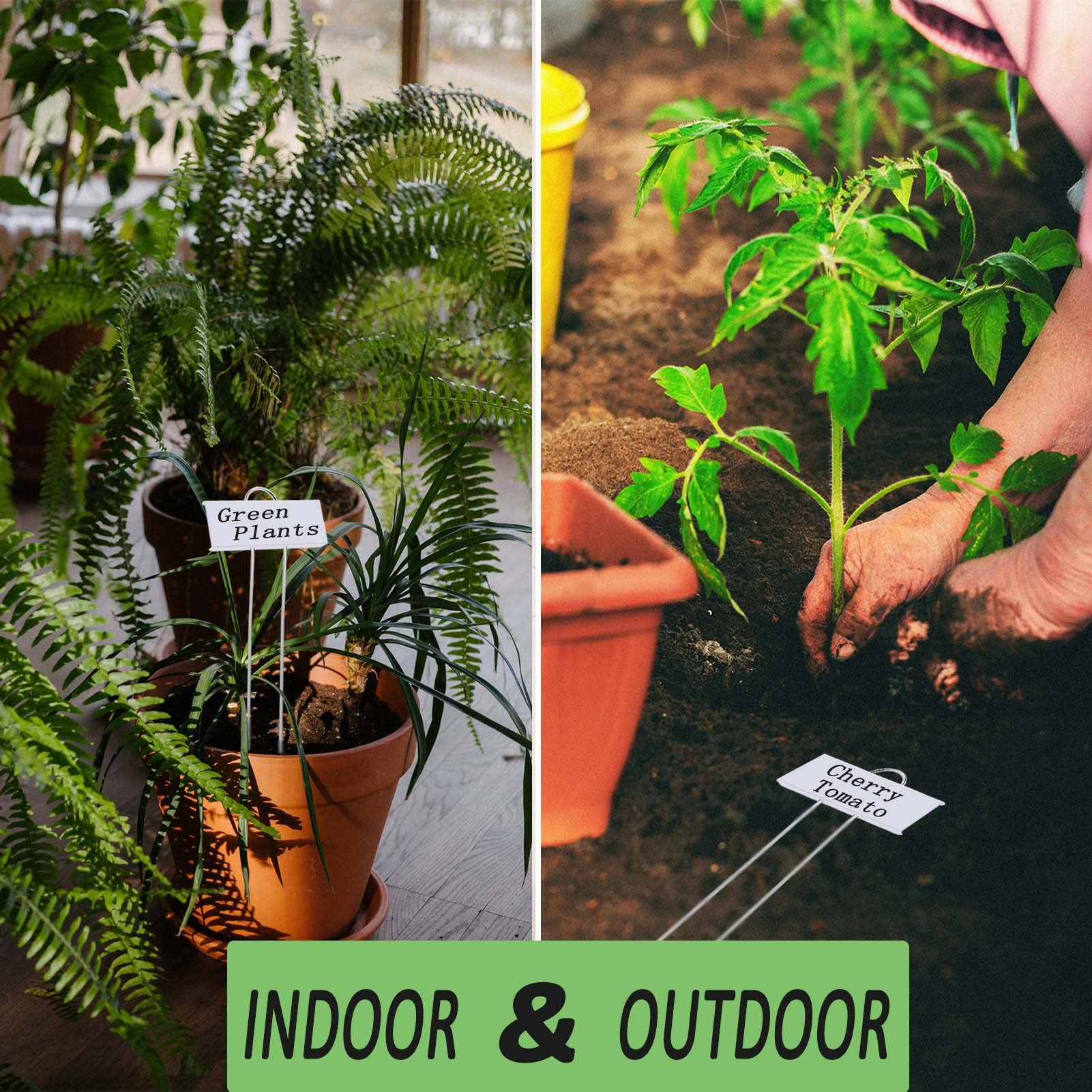 Amazon.co.jp: 30個 金属植物ラベル ガーデン植物マーカー 11インチ