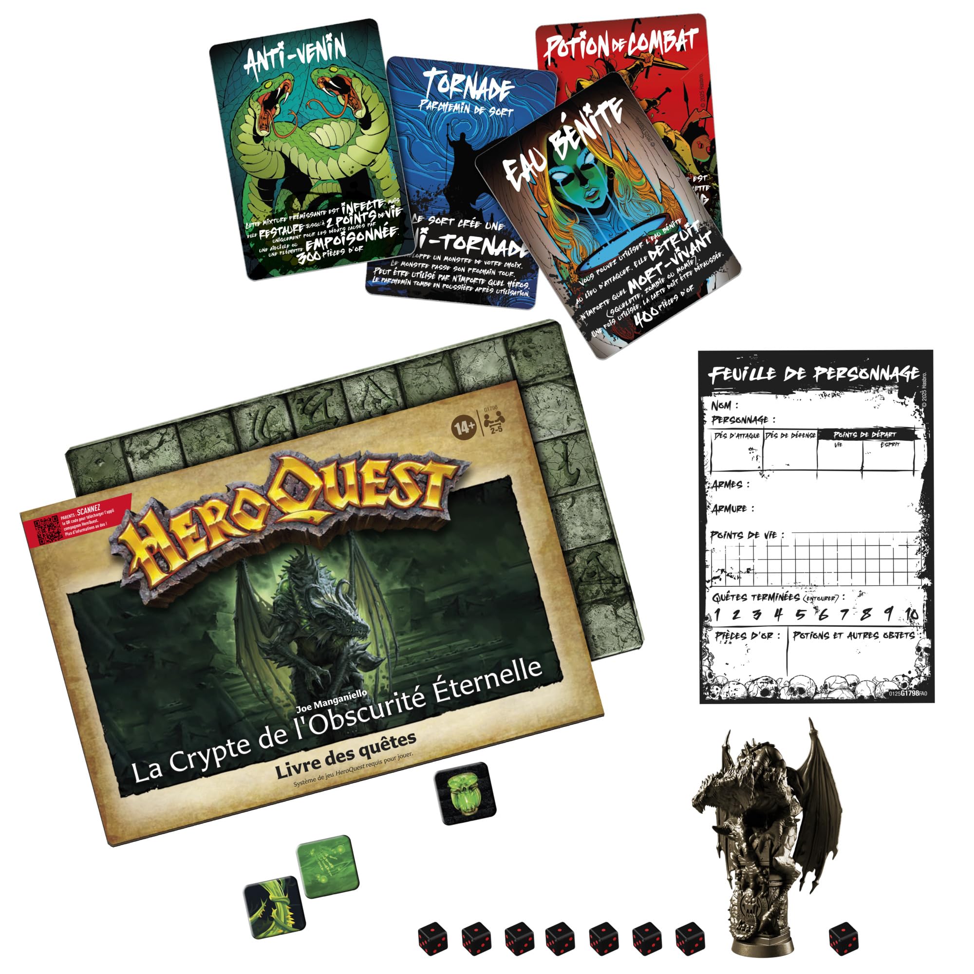 Avalon Hill HEROQUEST Crypt of Perpetual Darkness