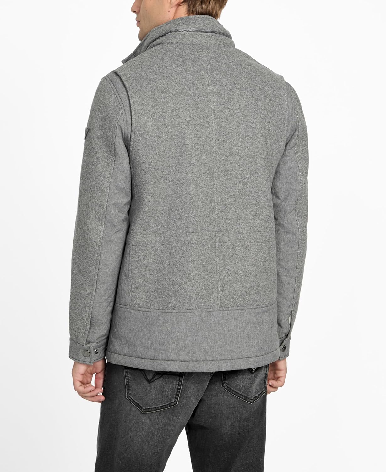 GUESS Men's Gilbert Utility Jacket