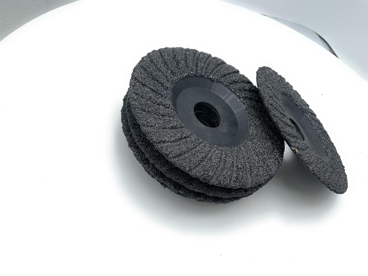 SIGNI 5 Pack SiC Plastic Back Grinding Wheel for Granite/Marble/Concrete and Glasses (4.5 INCH, 36 GRIT)
