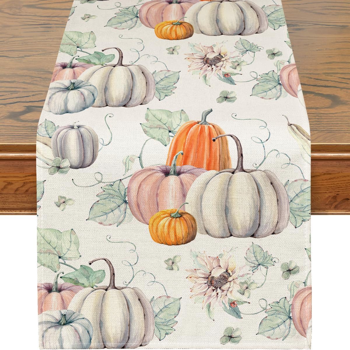 Siilues Fall Table Runner, Fall Decorations for Home