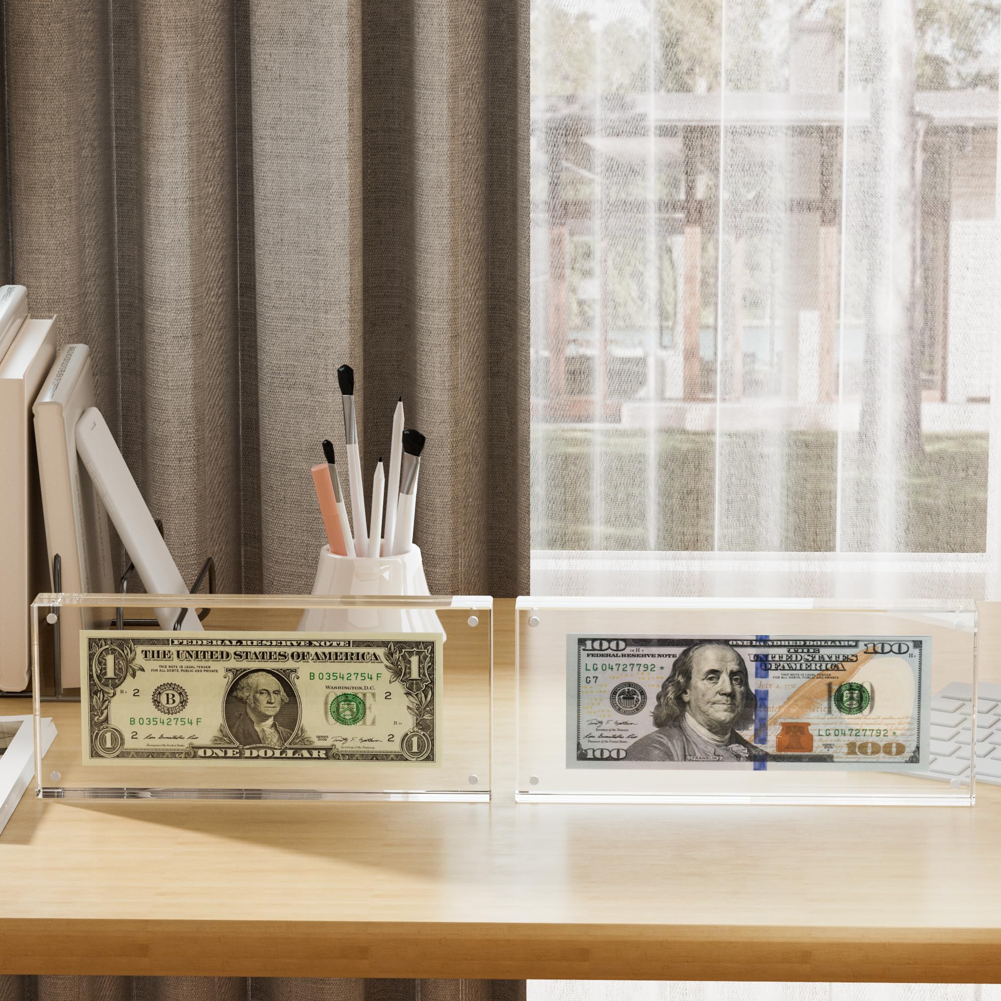 Dollar Bill Frame Display – 7.8