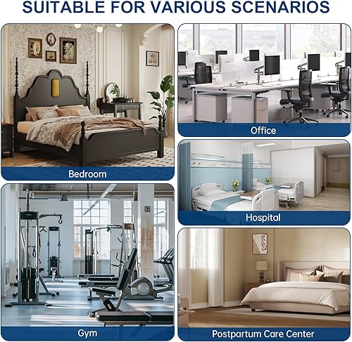 Miniatura 6 de Humidificadores para habitación grande, 5 L, humidificador sin niebla para plantas de bebé, purificadores de aire de llenado superior silencioso,