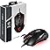 MSI Clutch GM08 – Ratón Gaming con Sensor Óptico 4200 dpi, Ajuste de Peso, RGB Rojo, 6 Botones Programables, Diseño Ergonómic