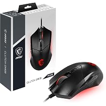 MSI Clutch GM08 PixArt PAW 3519 Optical Sensor Gaming Mouse