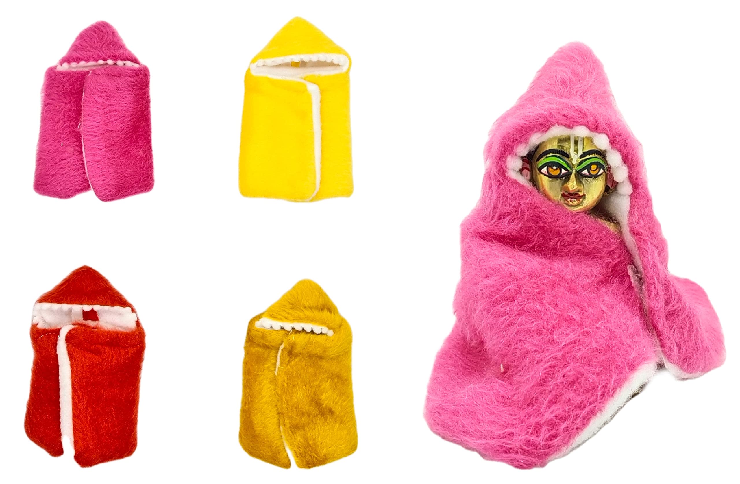 KK Groups laddu Gopal Shawl for Winter Season (Pack of 4), kanha ji, Thakur ji, Krishna ji-picture-20
