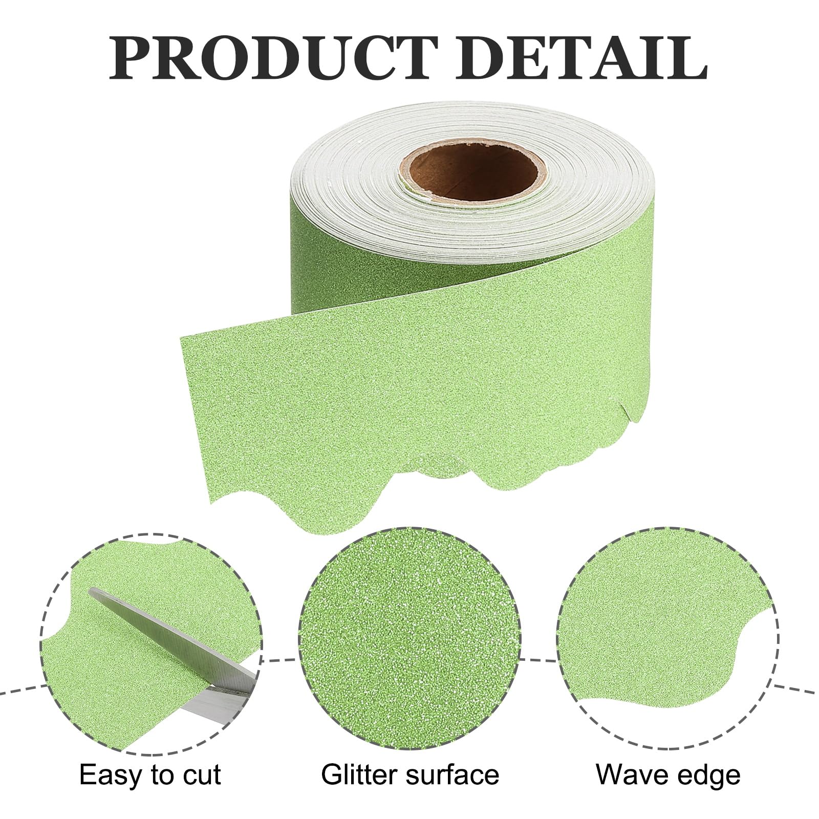 PATIKIL Glitter Bulletin Board Border - Image 3