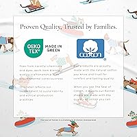 Vista 15 de Great Bay Home Christmas Flannel Sheet Set Full Size - 100% Turkish Cotton, Double-Brushed, Winter Bed Sheets - Ultra-Soft, Cozy, 4-Piece Holiday