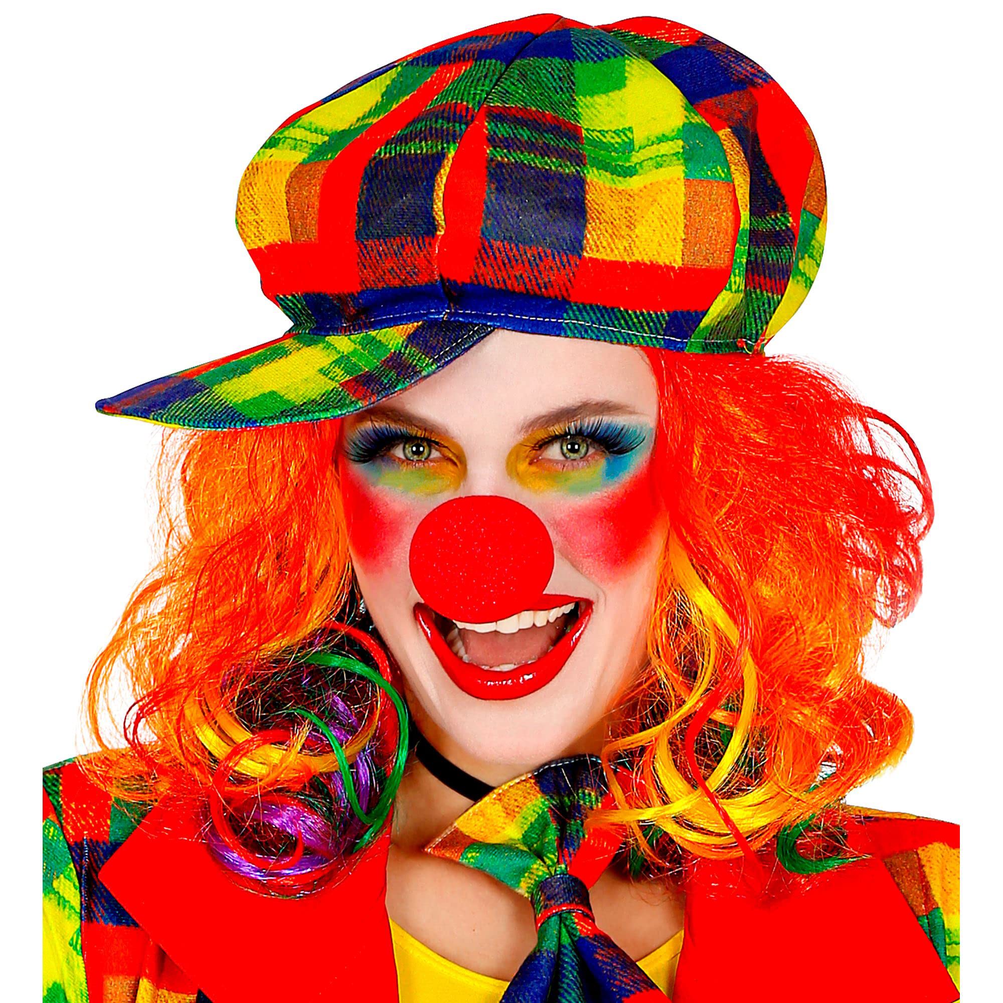 W WIDMANN MILANO Party Fashion 48631 Hat for a Clown Accessory, Circus, Theme Party, Carnival, Multicoloured - Image 3