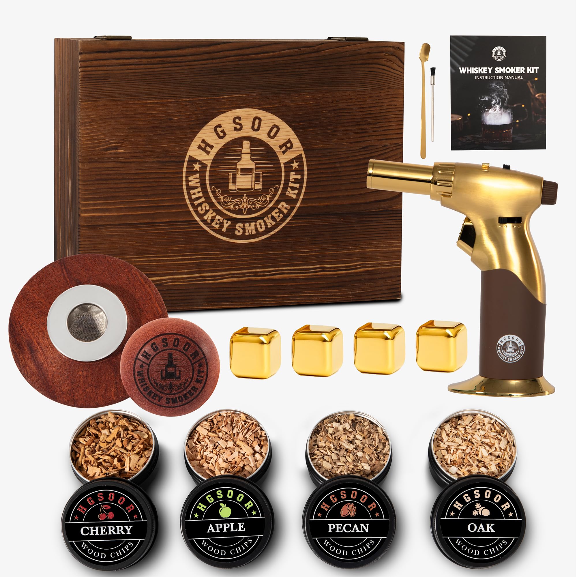 Amazon.com: Hgsoor Whiskey Smoker Kit - Old Fashioned Drink Smoker